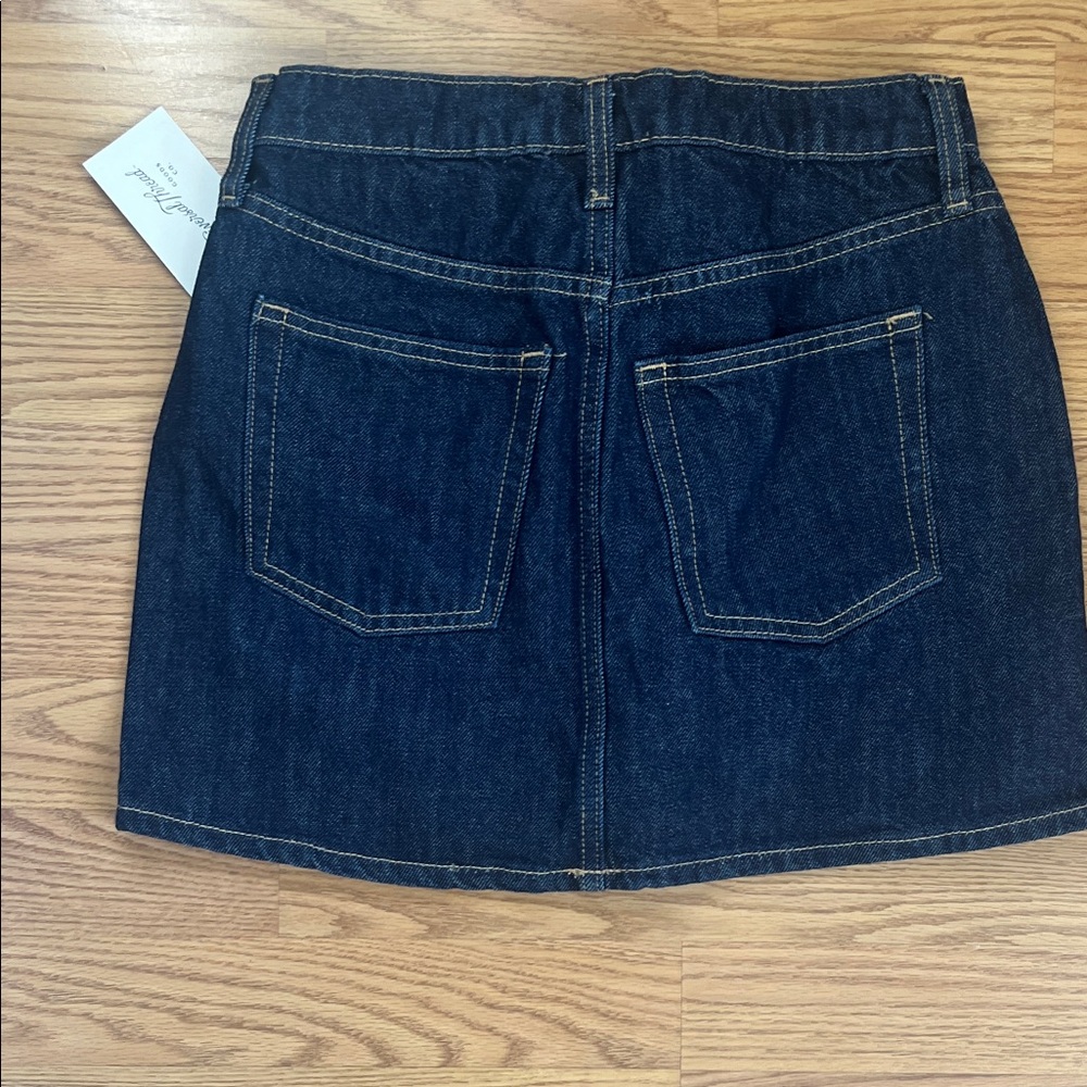 Universal Thread Dark Blue Mini Skirt - Picture 6 of 6